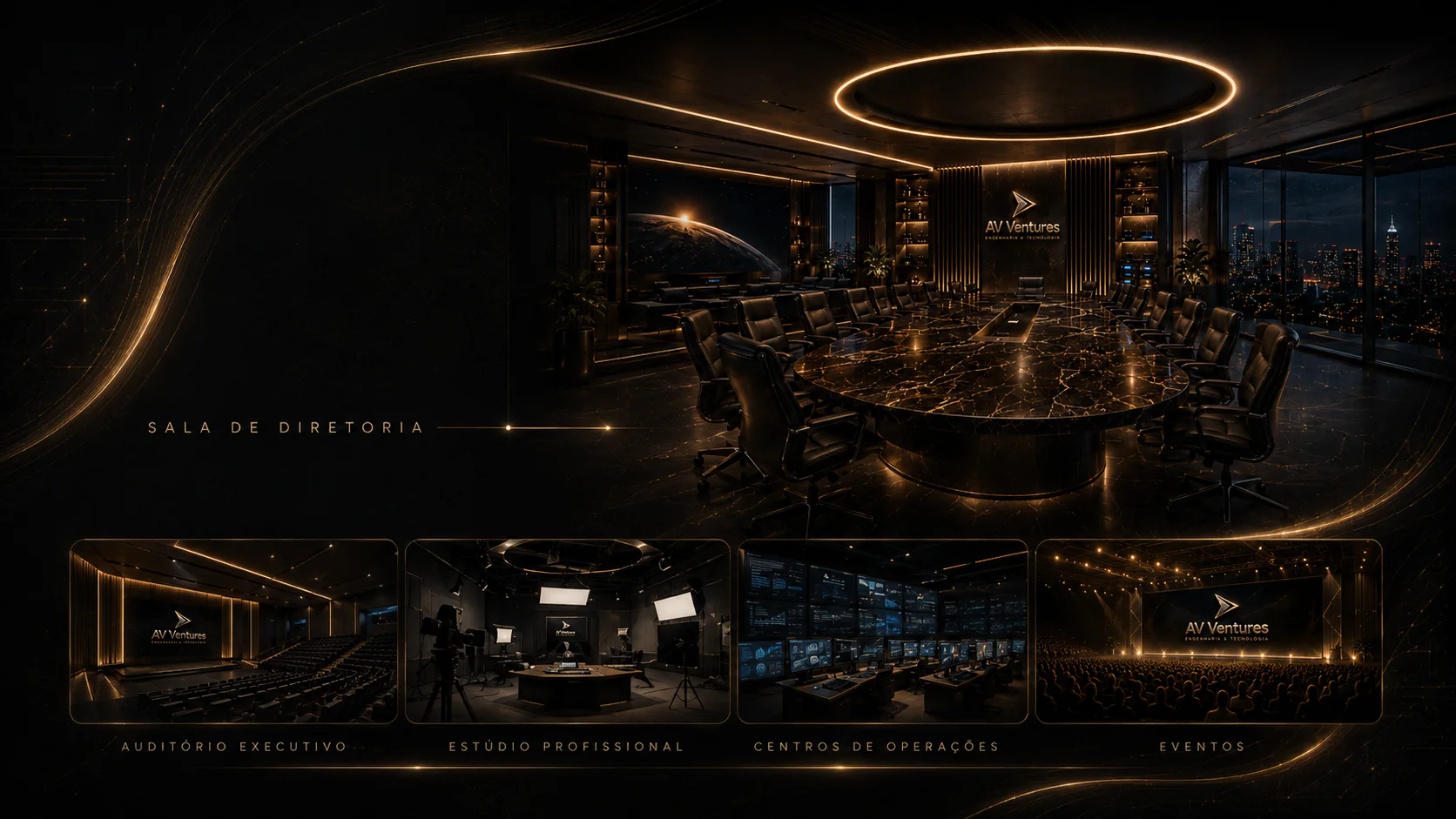 Ambientes corporativos AV Ventures